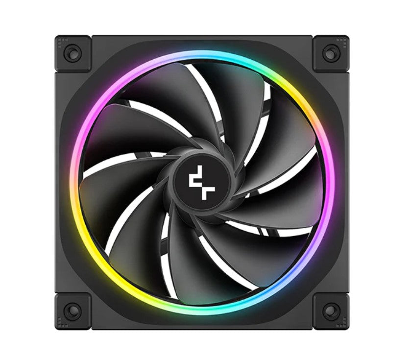 DeepCool FL12R 120mm Unique Addressable RGB  High Performance Fans,  Low Noise, 4-pin PWM, Fluid Dynamic Bearing DeepCool FL12R 120mm Unique Addressable RGB  High Performance Fans,  Low Noise, 4-pin PWM, Fluid Dynamic Bearing